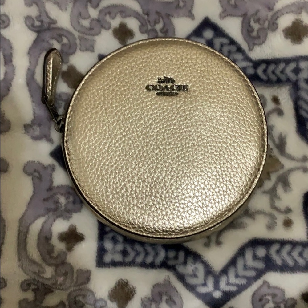 Gold Coach Coin Case
